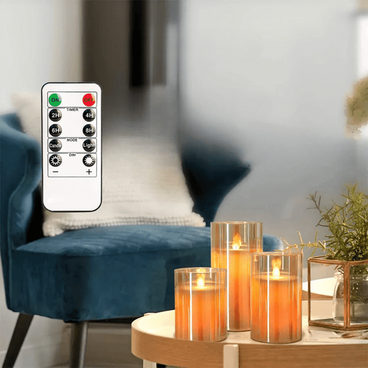 Skanto | Realistiske LED-stearinlys med atmosfærisk flammeeffekt