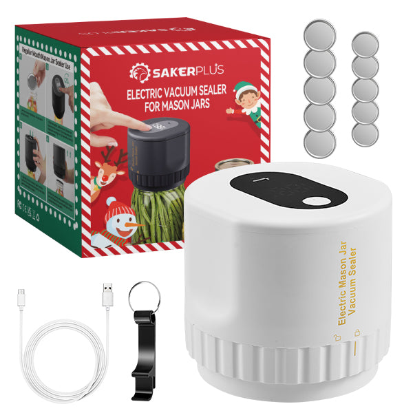 Electric Vacuum Sealer for Mason Jars | Skanto