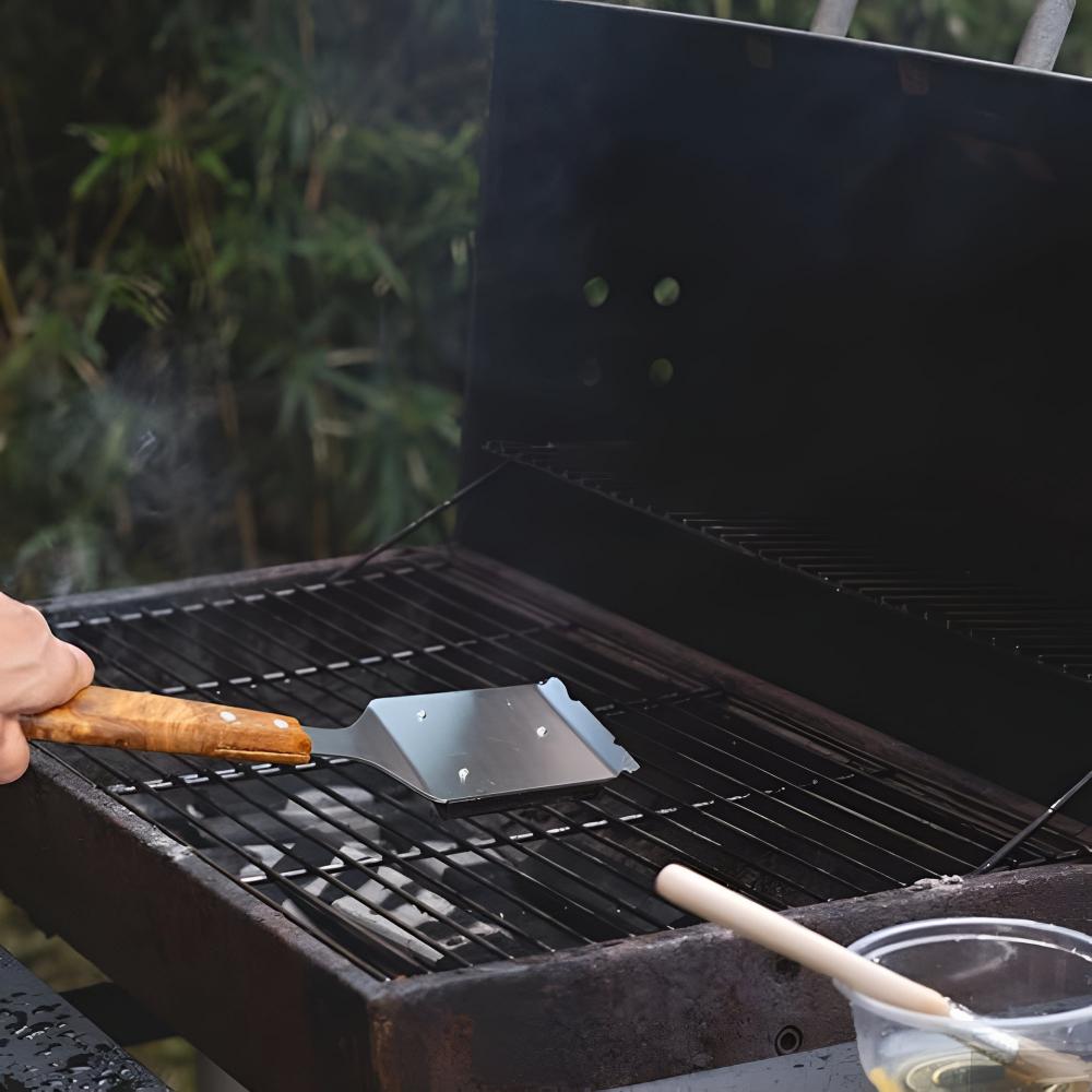 Skanto | Rustfritt Grillbørste og Skrape