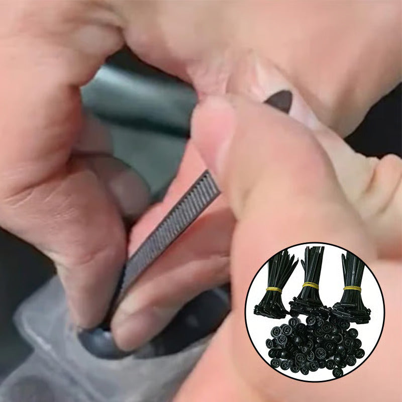 Skanto | Universal nylon kabelstrammeklemme for biler