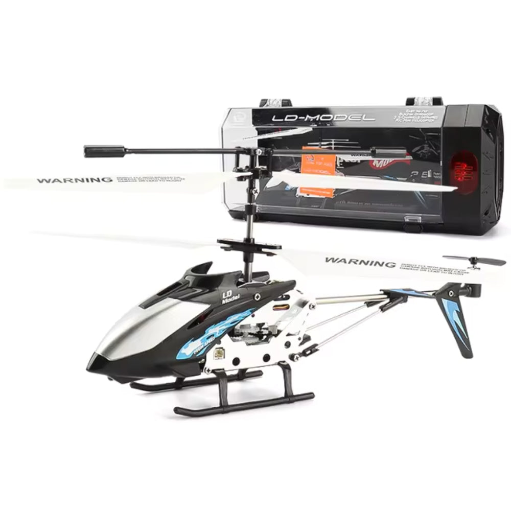 Skanto | Uknuselig 3.5CH RC Helikopter Mini RC Helikopter med Gyro Karmesinrød