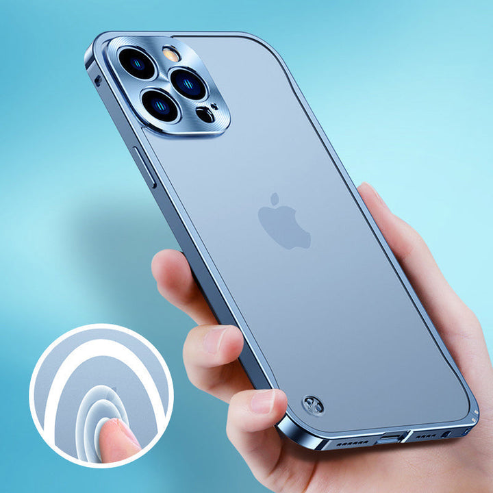 Magnetisk telefondeksel for iPhone med metallramme | Skanto