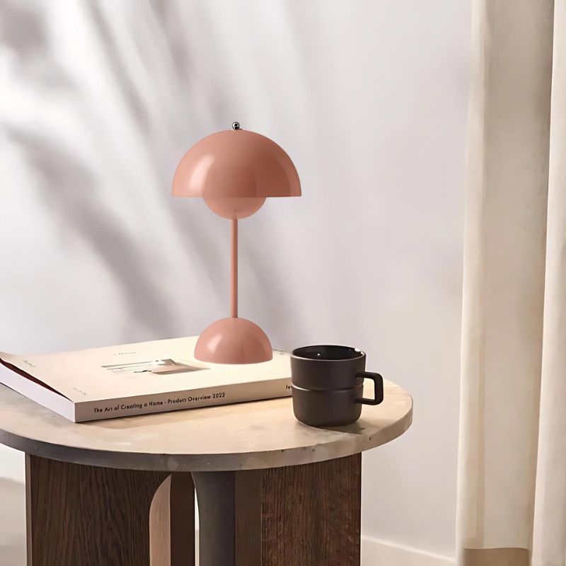 Skanto | ModernLamp | Moderne bordlampe i soppdesign med berøringskontroll
