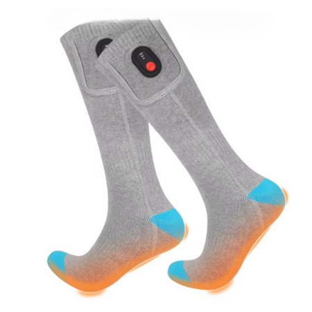 Wiederaufladbare, med USB-utstyr Socken med elektrisk varmefunksjon for kaldt vann