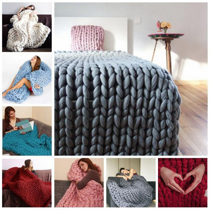 WinterVibe DIY Teppe - Unikt og Komfortabelt for Vinteren Skanto