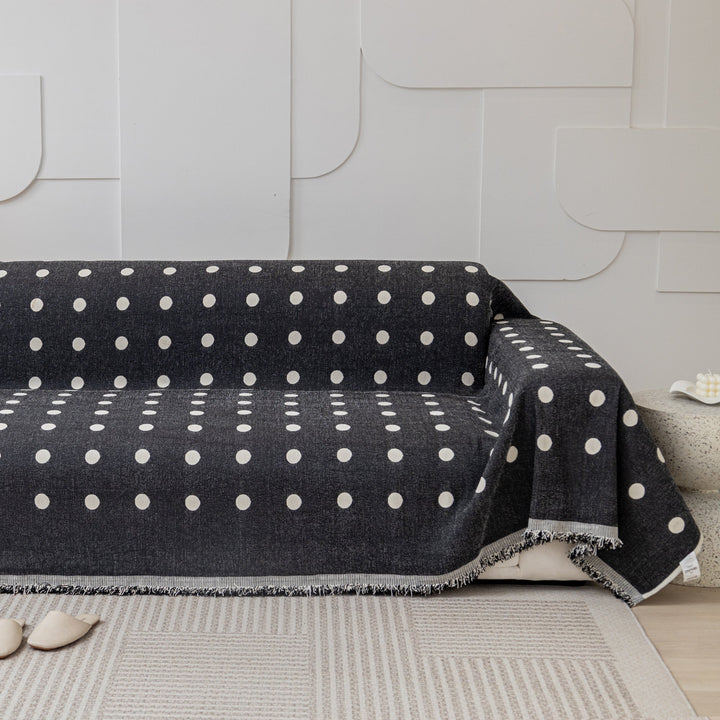 Svart Boba Vendbar Komfort Sofa Deksel - Moderne, Stilig & Holdbar Sofabeskyttelse | Skanto