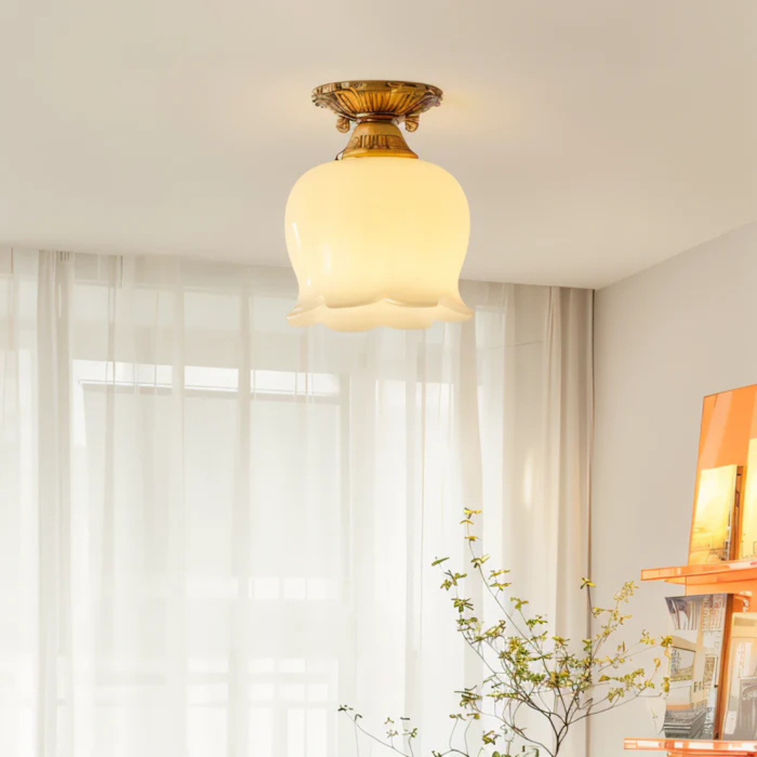 Skanto | Vintage Taklampe I Blomsterform