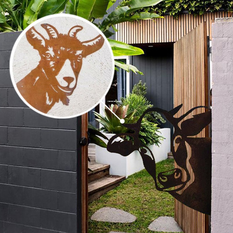 Skanto | Gård Dekorasjon – PeepFarm – realistisk Dyre Design – Hage Metall Kunst