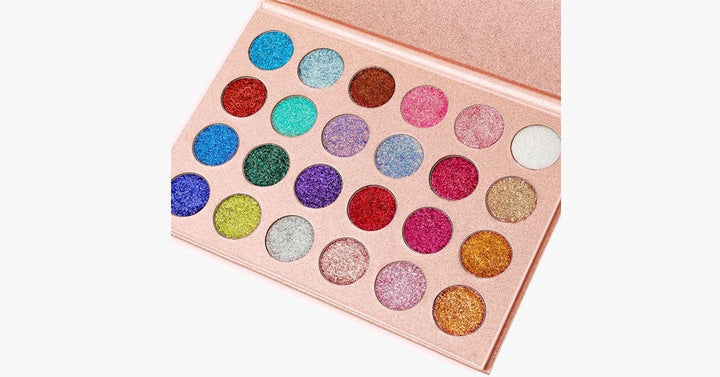 Skanto | Glam & Glitter Øyenskyggepalett
