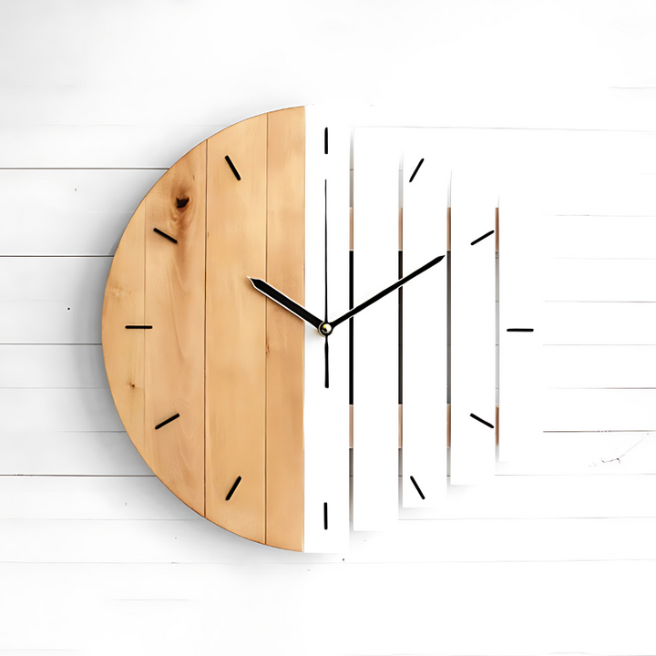 Skanto | ClarityTime | Stille veggklokke med tidløs minimalistisk design for elegante interiører