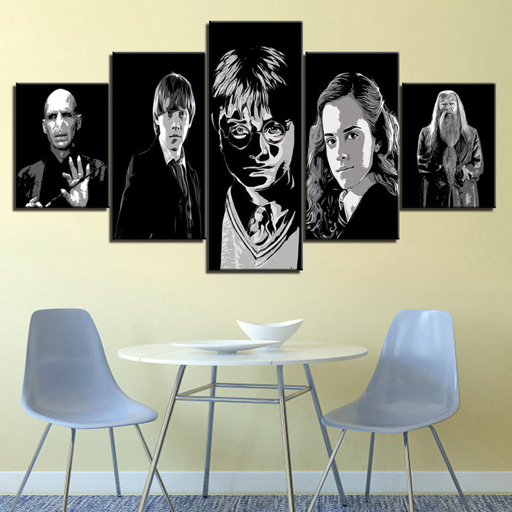 Harry Potter - Lærred Veggkunst Maleri