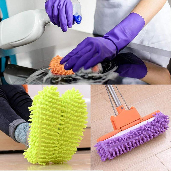 Skanto | FunClean Mop Slippers, 1 pair