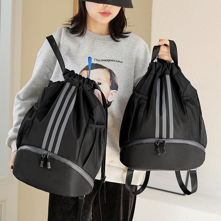 Skanto | Stor Nylon Snor Ryggsekk