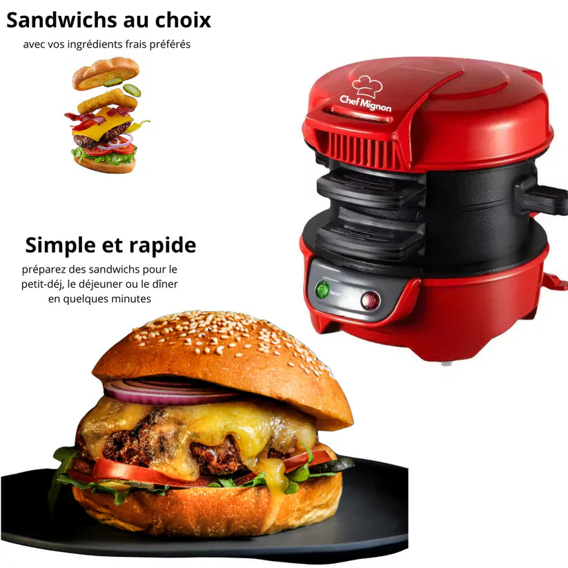 Skanto | Manuel Multifunksjonell Burgerpresse