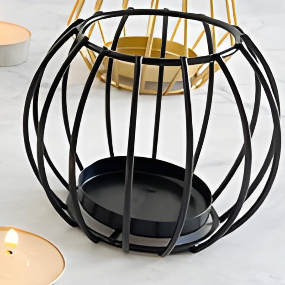 Skanto | Wireframe Sleek Iron Lysestake