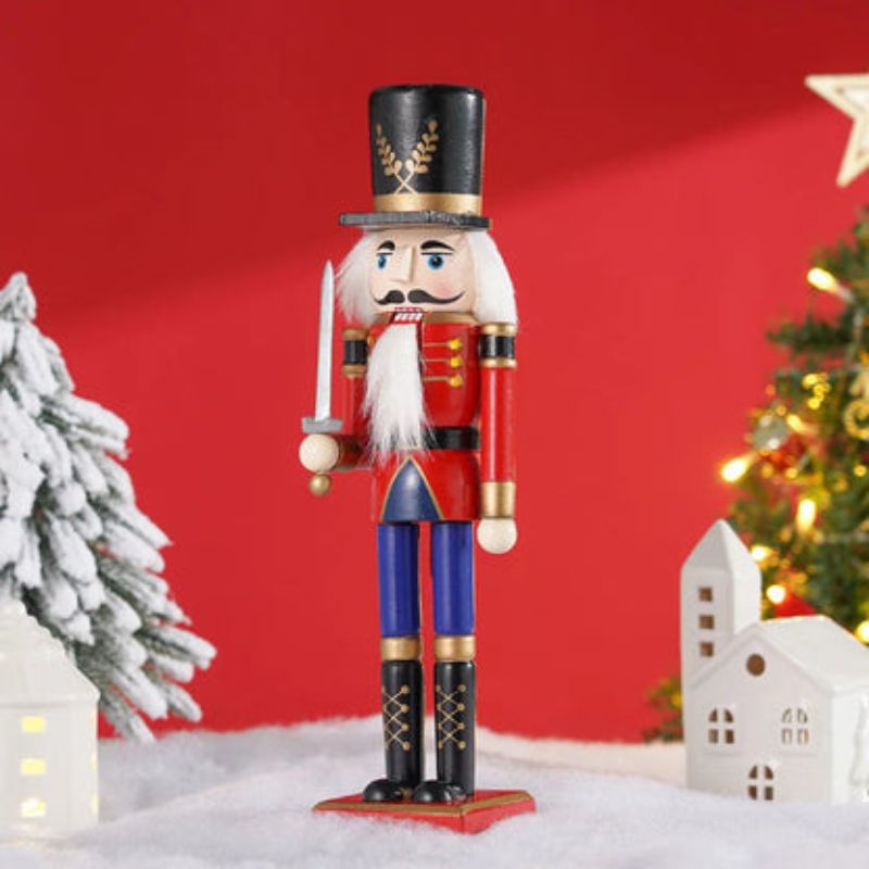 Skanto | CheerSoldier - Nøtteknekker soldatfigur for hjemmedekorasjon