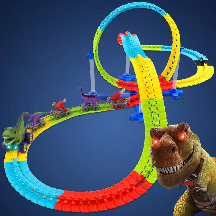 Skanto | Berg- og dalbane dinosaurbanebil