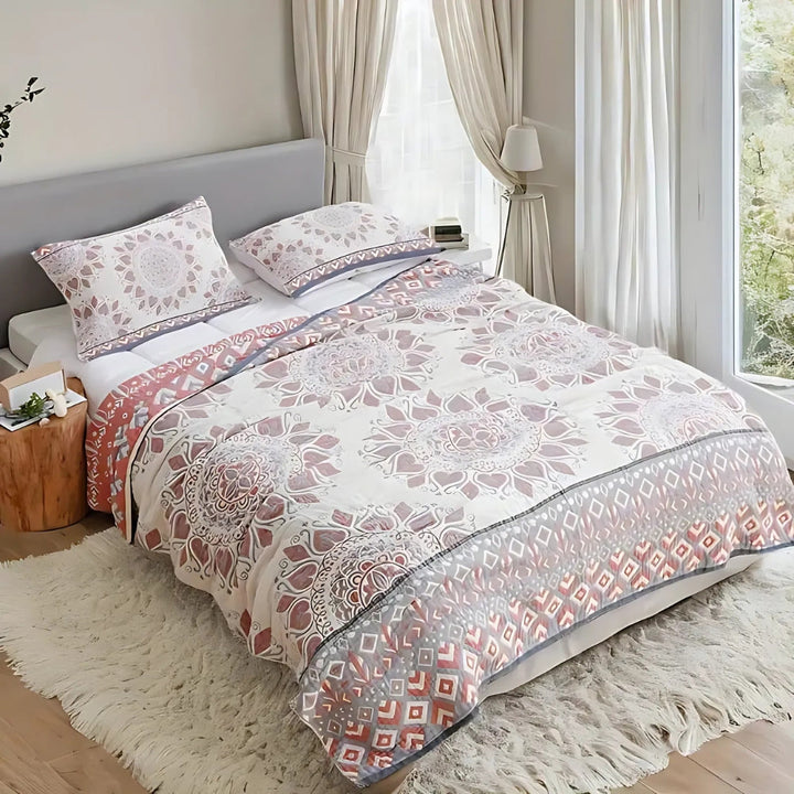 Skanto | Lunara Floral Cotton Comfort Blanket