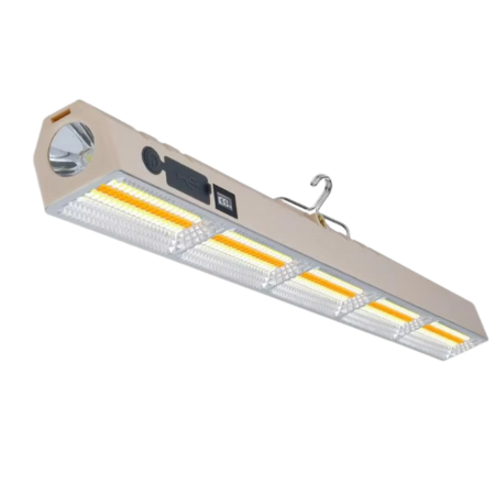 Ultrahelle 16-Zoll-LED-Arbeitsleuchte mit verschiedenen Betriebsmodi und Akku for die hele Nacht