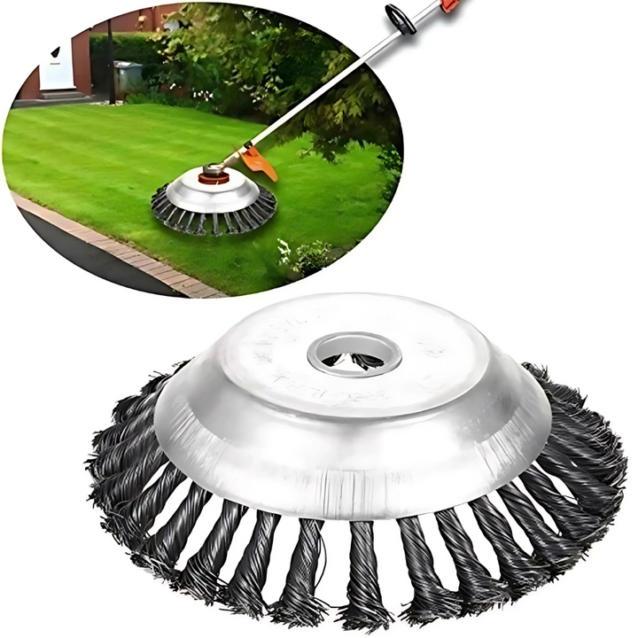 Skanto | Gressklipping Turbo Hode – Universell 6-Blad Ugressbørste for Trimere
