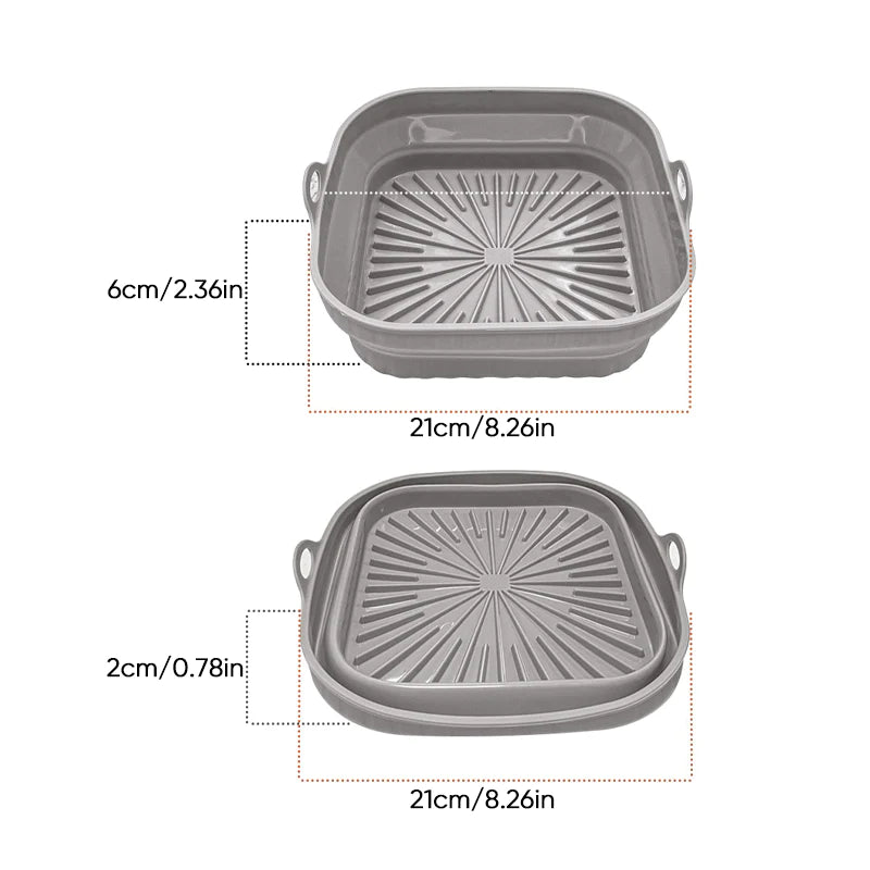 Skanto | Air fryer grill pan laget av silikon