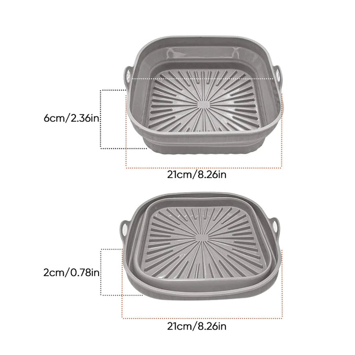 Skanto | Air fryer grill pan laget av silikon