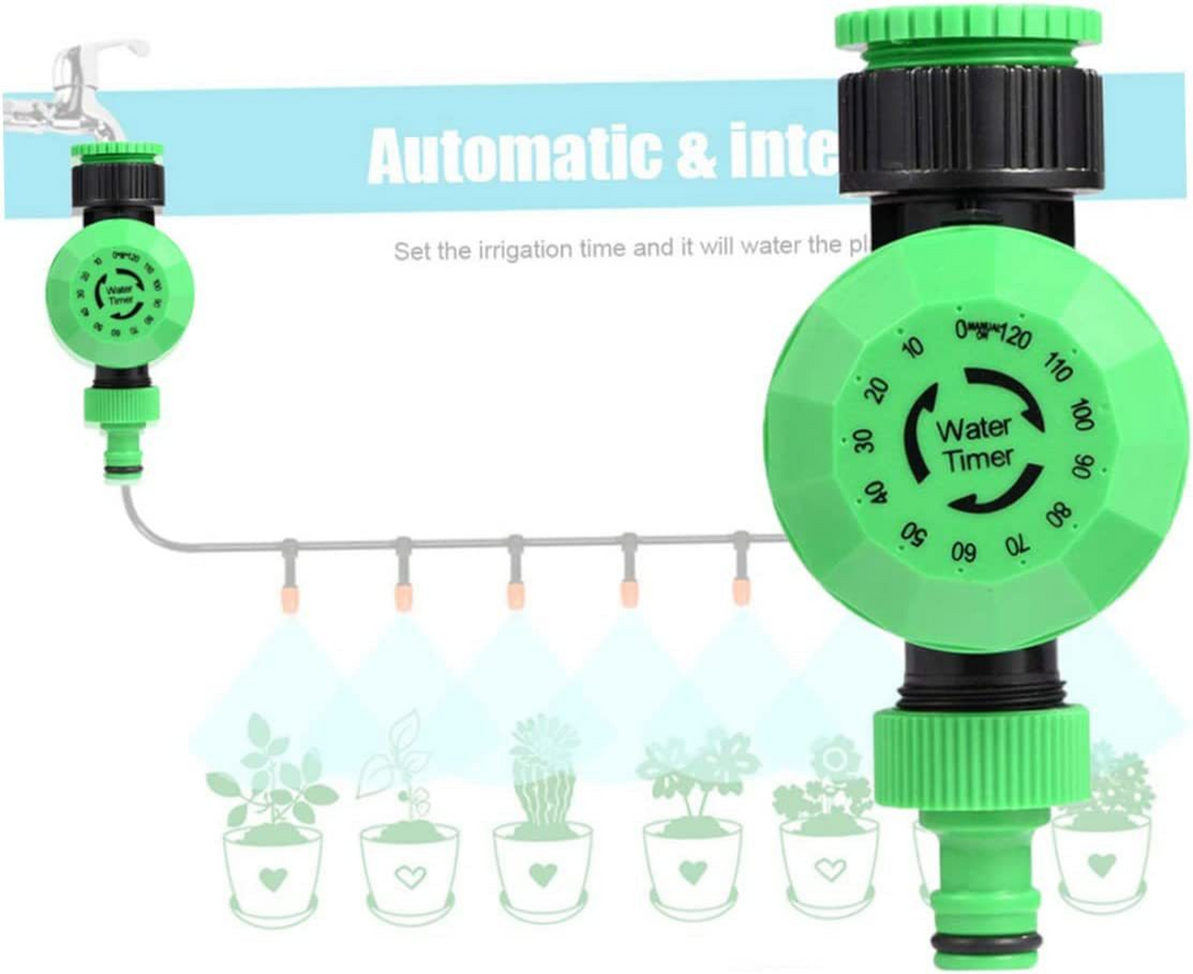 Skanto | Automatisk Vanning Timer for Hage – Justerbar Vanningstid for Planter