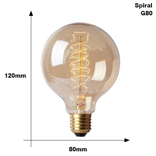 Dekorative Vintage LED FlexiSkantoe Filament Antikke pærer for hjem | Skanto