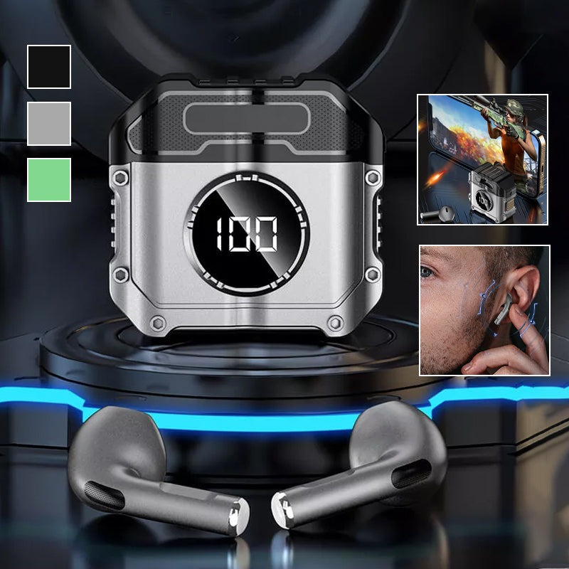 Skanto | Støydempende Digital Skjerm Bluetooth Hodetelefoner