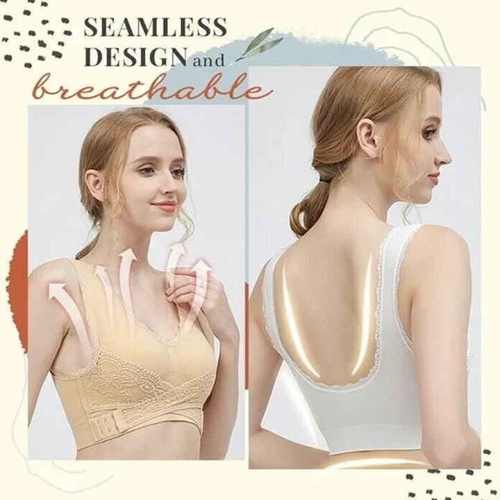 Skanto | Front Cross-Side Buckle Lace Bh