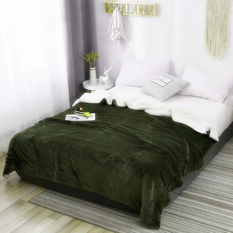 LuxeFlannel – Dobbelt-sidig Sherpa Teppe for Ultimat Komfort Skanto