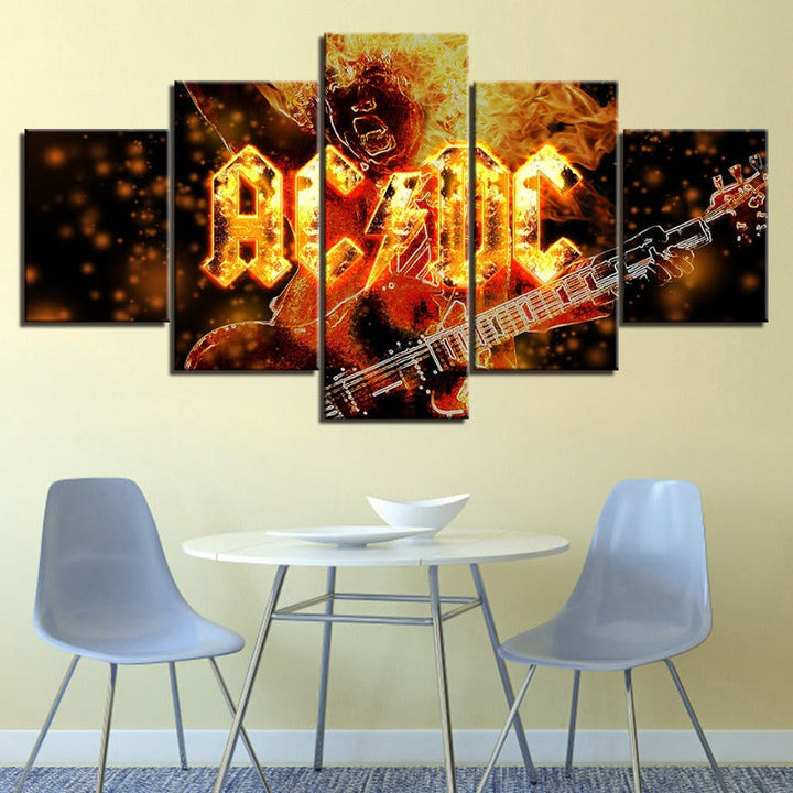 ACDC - Canvas Wall Art Painting | Skanto