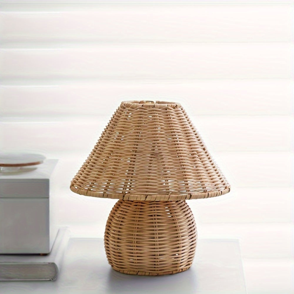 Skanto | Noya Rattan Bordlampe Hjem Dekor