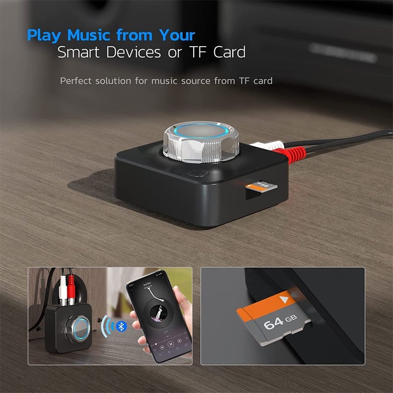 Skanto | Bluetooth 5.0 Audio RCA-mottaker
