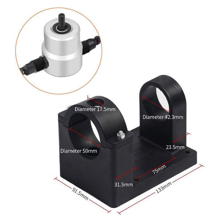 Skanto | Nibbler Cutter Drill Attachment Dobbel Hode Metallplate