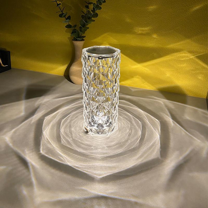 Skanto | Rose Rays Krystall Diamant Bordlampe