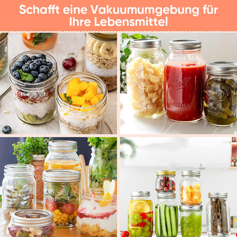Electric Vacuum Sealer for Mason Jars | Skanto