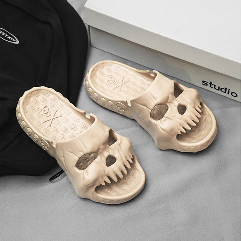 Skanto | Skull Design Enkelt Bånd Tøfler