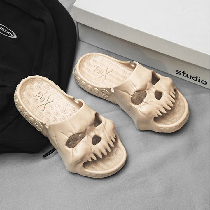 Skanto | Skull Design Enkelt Bånd Tøfler