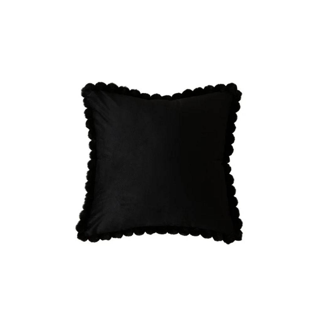 Skanto | Fløyel Pom-Pom Trim Putetrekk
