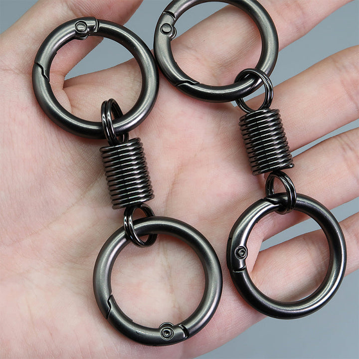 Skanto | Nordic Retro Våren Dobbel Ring Nøkkelring