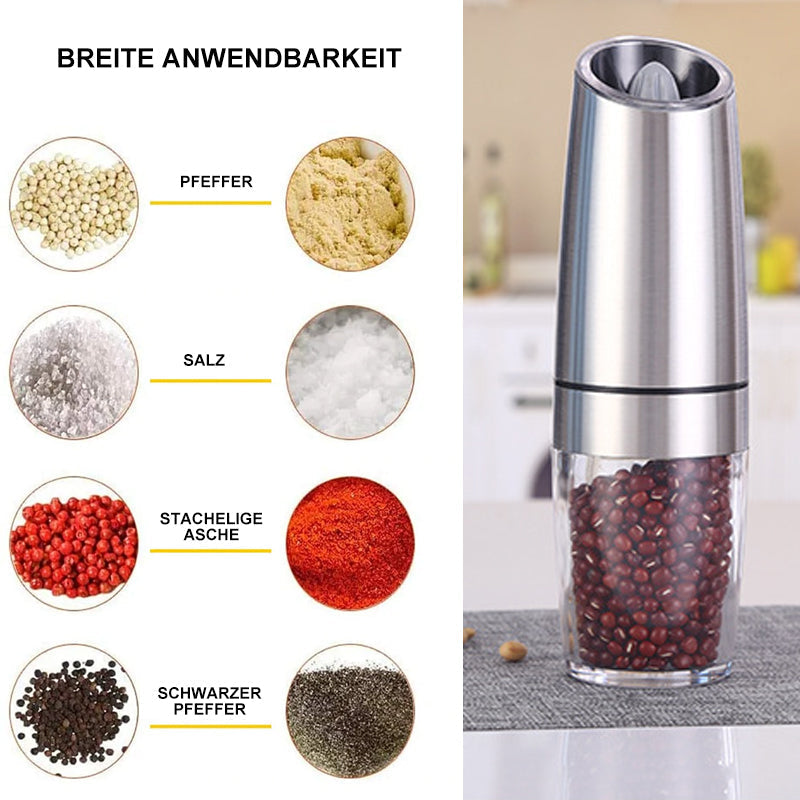 Skanto | elektrisk tyngdekraft induksjon salt- og pepperkvern