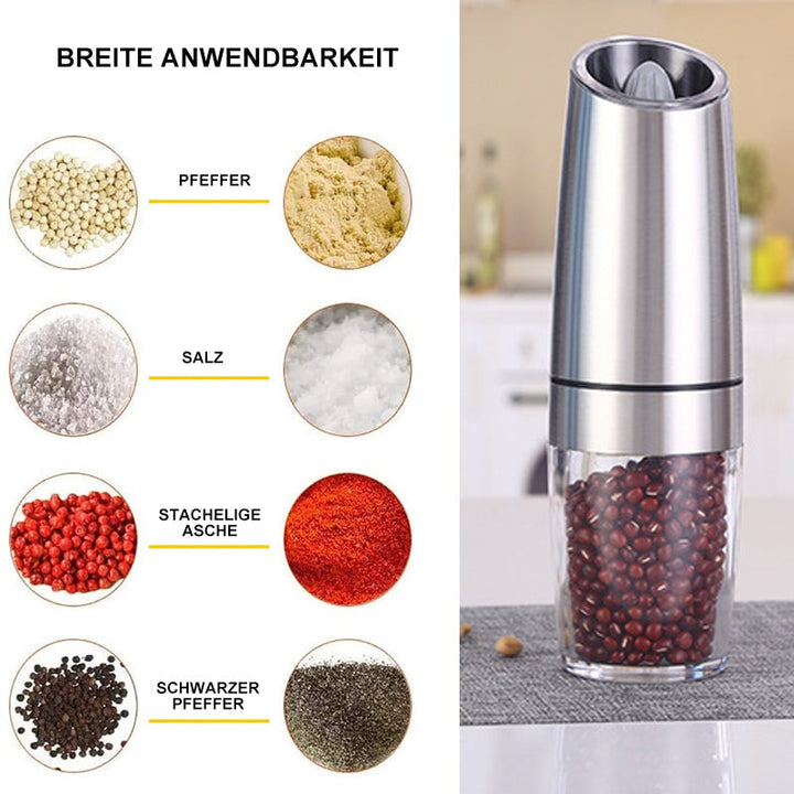 Skanto | elektrisk tyngdekraft induksjon salt- og pepperkvern