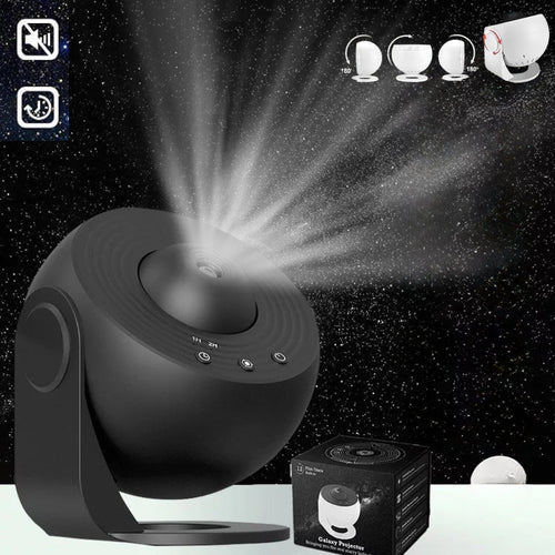 Skanto | Galaxy Projektor med 360° Rotasjon - Fantastisk Rom-Bred Natthimmel Utsikt