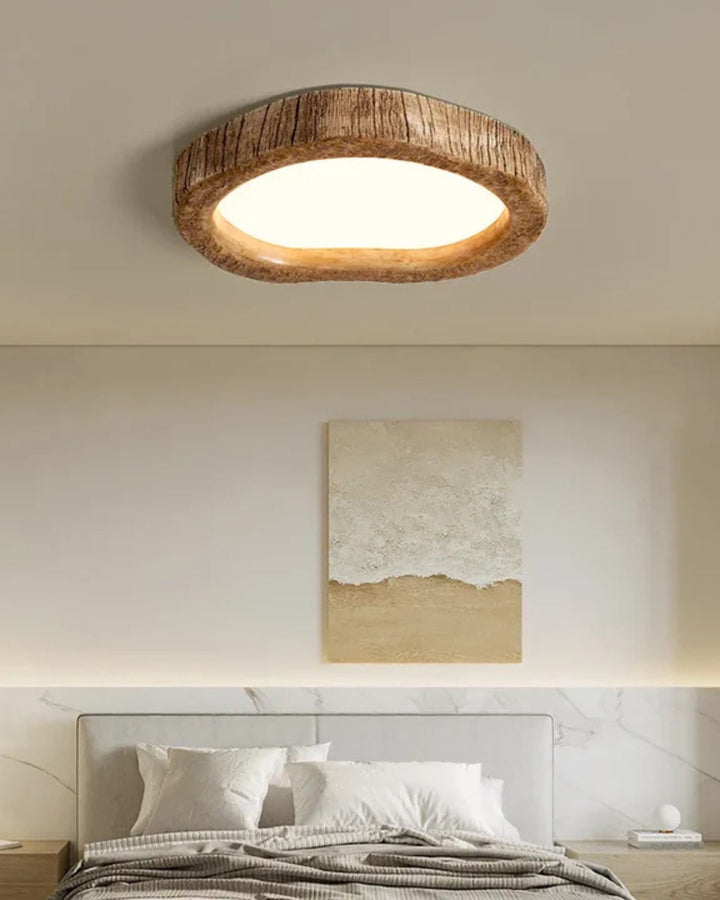 Skanto | Minimalistisk tre tripods lampe i japandi stil med glødeffekt