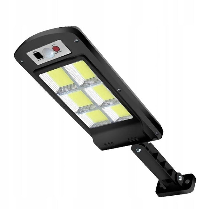 200W Utendørs Solenergi LED-Lampe med Fjernkontroll, Bevegelses- og Skumringssensor | Skanto
