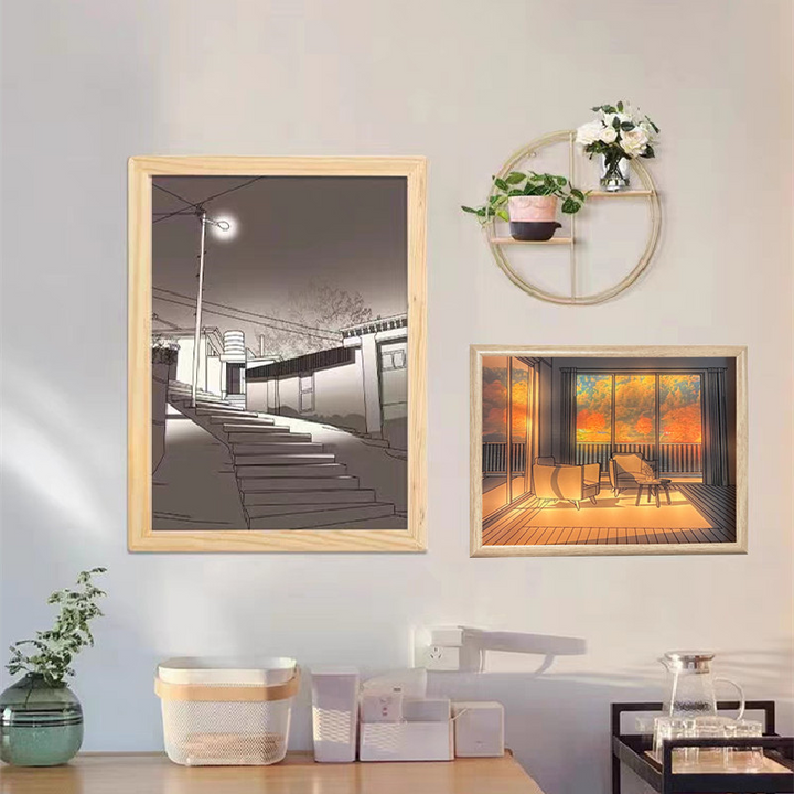 Skanto | Kreativ DIY Sollys Maleri Nattlampe