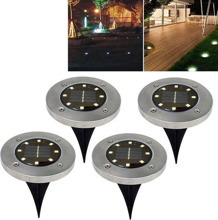Solar-Glødende Lys | Trådlamp LED Hage Lampe | Skanto