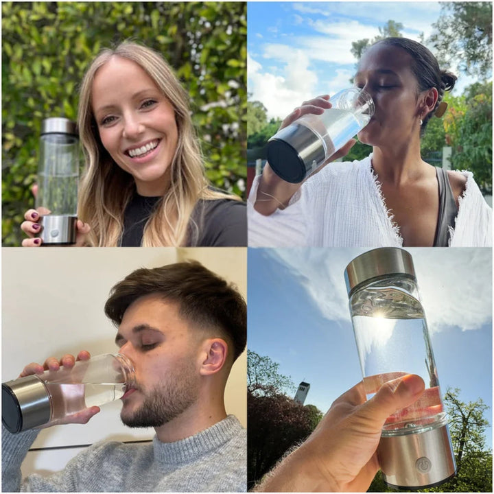 Skanto | Hydrogen Water Bottle | USB Rechargeable, Anti-Inflammatory & Perfect for Daily Hydration and Wellness
