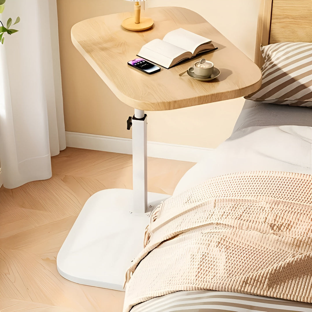 Justerbart Sidebord – Praktisk og Plassbesparende | Perfekt for Sofa og Seng | Skanto